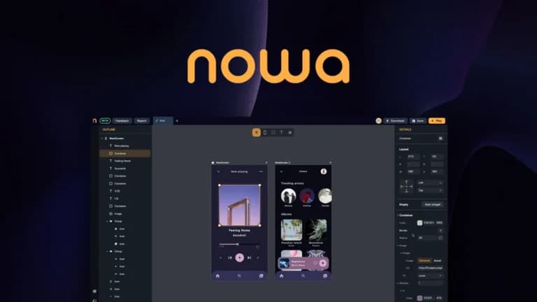 Nowa vs FlutterFlow – który kreator aplikacji Flutter wybrać w 2025 roku?