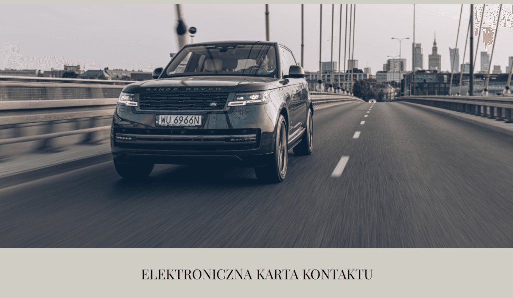 Electronic Contact Card